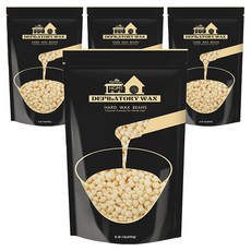 라이프스탠스 셀프 브라질리언 왁싱 하드왁스 아이보리, 450g, 4개
