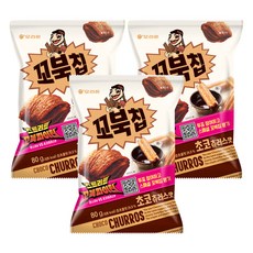 ORION 好麗友 烏龜玉米脆片 巧克力吉拿棒口味, 80g, 3包