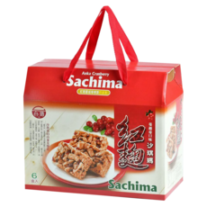 台酒 紅麴蔓越莓沙琪瑪禮盒 36包組, 792g, 1盒