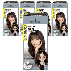 FRESHLIGHT 富麗絲 泡沫彩色染髮劑, Sugar Ash, 5盒