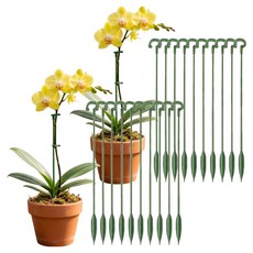 아마코 원예 식물 고정 지지대 소 17cm 10p, 2세트