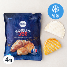 데르뜨 방께도르 애플턴오버 애플파이 6개입 (냉동), 600g, 4개