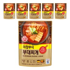 오뚜기 의정부식 부대찌개, 500g, 6개