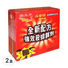 鱷魚 無蟑道加強殺蟑餌劑 3g 12個, 2盒