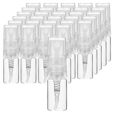 PP蓋噴霧容器 2ml, 105個, 透明(容器) + 透明(蓋)