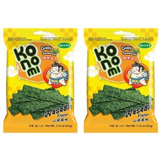 Konomi 相撲手 脆紫菜 山葵風味, 32g, 2包