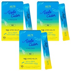 SSANGGYE 蘋果西打醋 檸檬, 50g, 3個