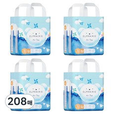 엘프레리 에어씬 팬티형 기저귀, 208매, 대형(L)