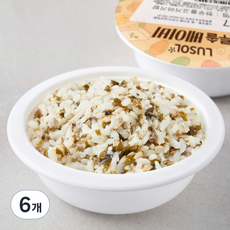 루솔 4단계 13개월 이상 한우 불고기 아기밥 417, 180g, 6개