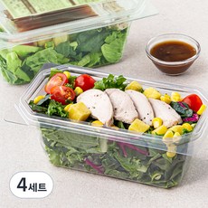 곰곰 리코타치즈 샐러드& 곰곰 닭가슴살 샐러드, 330g, 4세트