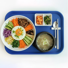 미니모 국산 고강도 컬러 쟁반 트레이, 아마존블루, 2개