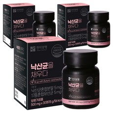 한미양행 낙산균을 채우다 15g, 30정, 3개