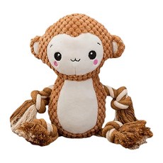 毛皇上 高質感耐咬玩偶, 1個, 手繩猴子