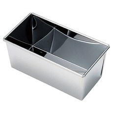 TIGER CROWN ST 長型蛋糕模, 一斤用 不鏽鋼 No.178 日本產, 19cm, 1個