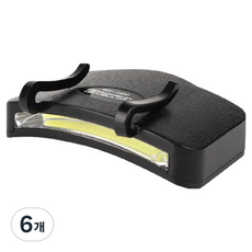 우신벨로프 COB 모자 라이트, WS-1460, 6개