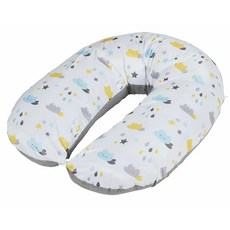 unilove Hopo多功能孕哺枕 厚實枕芯 人體工學設計 專利枕套, 天氣款