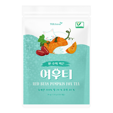 티트리트 여우티 팥호박차, 1.5g, 20개입, 1개