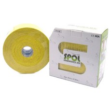 spol 運動學肌膠帶黃色 16 cm, 黃色的