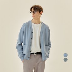 MIND BRIDGE 男款COUTURE V領半寬鬆開襟衫 MZCD2170