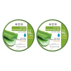 SUANSU 蘆薈舒緩凝膠盒裝, 300ml, 2個