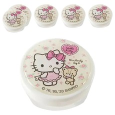Hello Kitty 凱蒂貓 水晶貼連接盒, 小熊, 6個