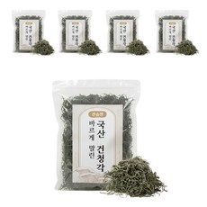 진솔찬 국산 완도 건청각, 5개, 200g
