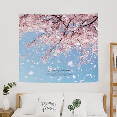 상상후 초대형 패브릭 포스터, 벚꽃무드