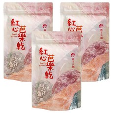 HARUHI SHOPPU 春日小舖 紅心芭樂乾 台灣產, 150g, 3包
