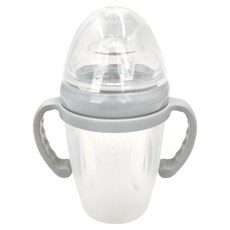 haakaa 第三代多功能奶瓶 250ML, 鐵灰色, 1個