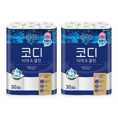 CODI 3層衛生紙 30m, 30捲, 2個