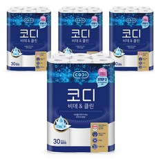CODI 3層衛生紙 30m, 30捲, 4個