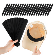 熊熊帽子防汙吸汗墊, 黑色, 100個