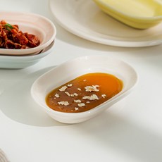 라세라미끄 르파레트 세라믹 타원 소스볼, 이사벨화이트, 1개