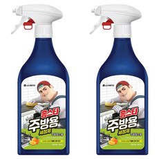 홈스타 맥스프레쉬 주방용 세정제, 500ml, 2개