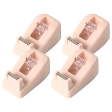 Onup 粉彩迷你膠帶臺, 蜜桃色, 4個