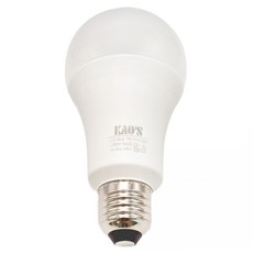KAO'S 高氏 北極光球泡 16W 4000K 100-240V E27燈頭, 自然光, 1個