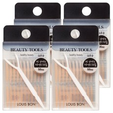 루이본 누드 쌍꺼풀 테이프 66회분, 스킨색, 4개