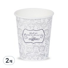 TheBeanSome People 紙杯 300ml, 2個