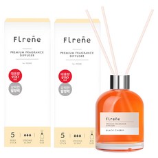 Flrene 室內用擴香, 黑櫻桃, 2個