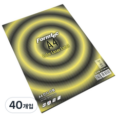 Formtec 電腦分類標示用標籤紙 210 x 297mm CA-3130, 40個, 1格
