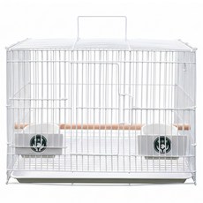 LIP Parrot 安全 鸚鵡保障 400 小型鳥籠, 1個, 白色