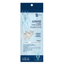 Centrum 善存 外科手術口罩 未滅菌 TN95, 5片, 1袋, 白色