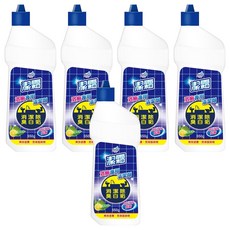 farcent 花仙子 潔霜 浴廁專用清潔劑 檸檬, 650g, 5瓶