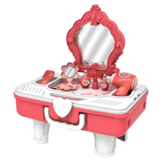 PLAYFUL TOYS 頑玩具 梳妝台拉桿組, 粉色, 1套