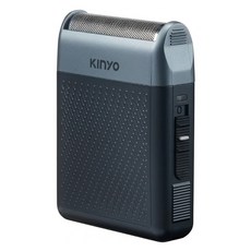 Kinyo 口袋俐落 往復式 刮鬍刀 黑色 + 灰色 KS-510 80 x 60 x 22mm 86g 充電式 1.5小時充電 120分鐘續航 刀頭可分離水洗 Type-C充電線 清潔刷 保護蓋 男性適用