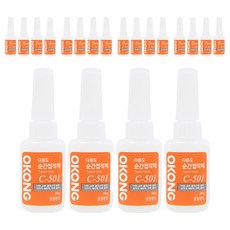 OKONG 多用途瞬間接著劑 C-501 20g, 20個