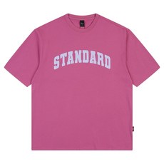 더블유스탠다드 남성용 통기성 스탠다드 아치 로고 반팔 티셔츠 W4A64TCSS102