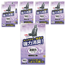 ST 雞仔牌 消臭力 車用消臭劑 車坐墊下用 白色麝香, 300g, 6個