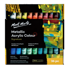 Mont Marte 蒙瑪特 壓克力顏料套裝, 36色, 36ml
