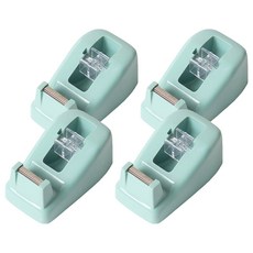 Onup 粉彩迷你膠帶台, 薄荷綠, 4個